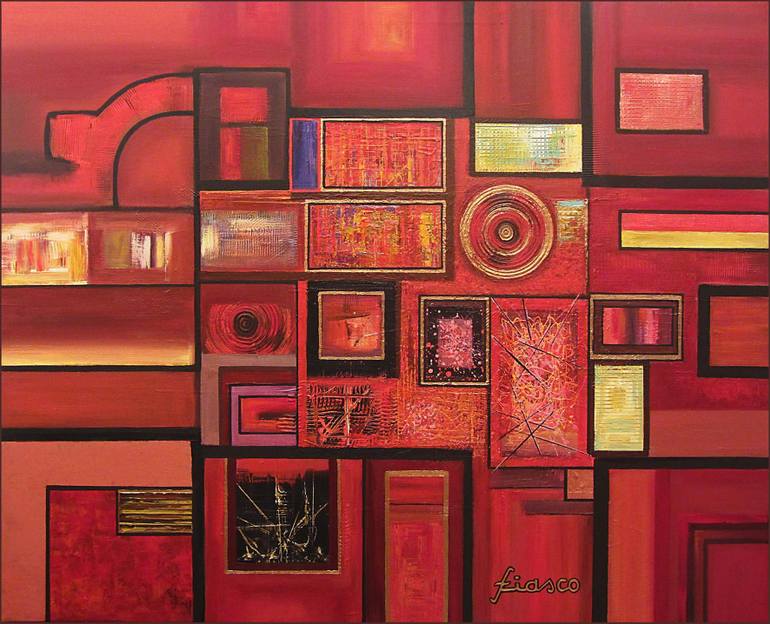 770x624 Saatchi Art De Crime Painting By Stef Fiasco - Fiasco Painting