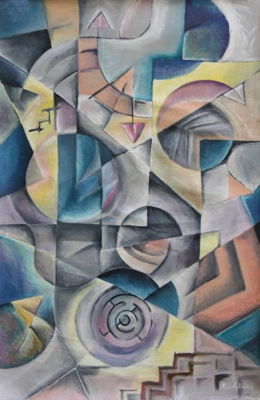 375x578 Fibonacci Sequence Paintings For Sale Saatchi Art - Fibonacci Sequence Painting