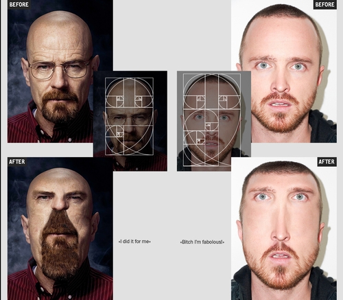 500x437 Design Stack A Blog About Art, Design And Architecture Plastic - Fibonacci Sequence Painting