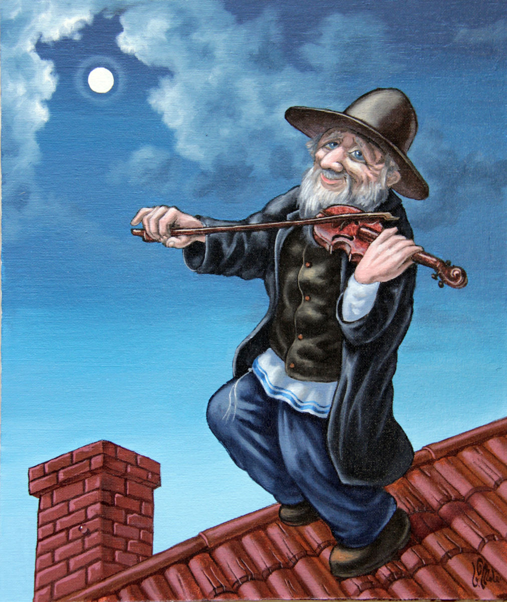 Esperando a Godnot - Página 2 Fiddler-on-the-roof-painting-13