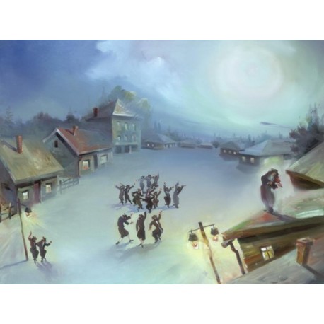 458x458 Steve Karro - Fiddler On The Roof Painting