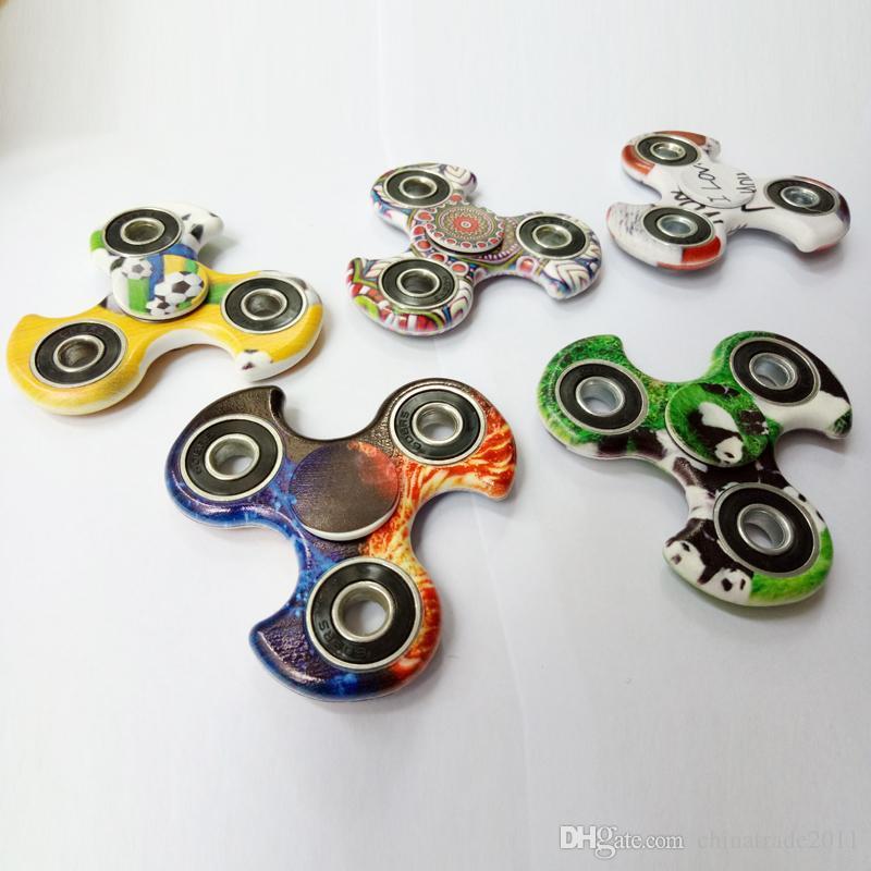 800x800 Newly Color Painting Fidget Spinner Hand Spinners Leopard - Fidget Spinner Painting