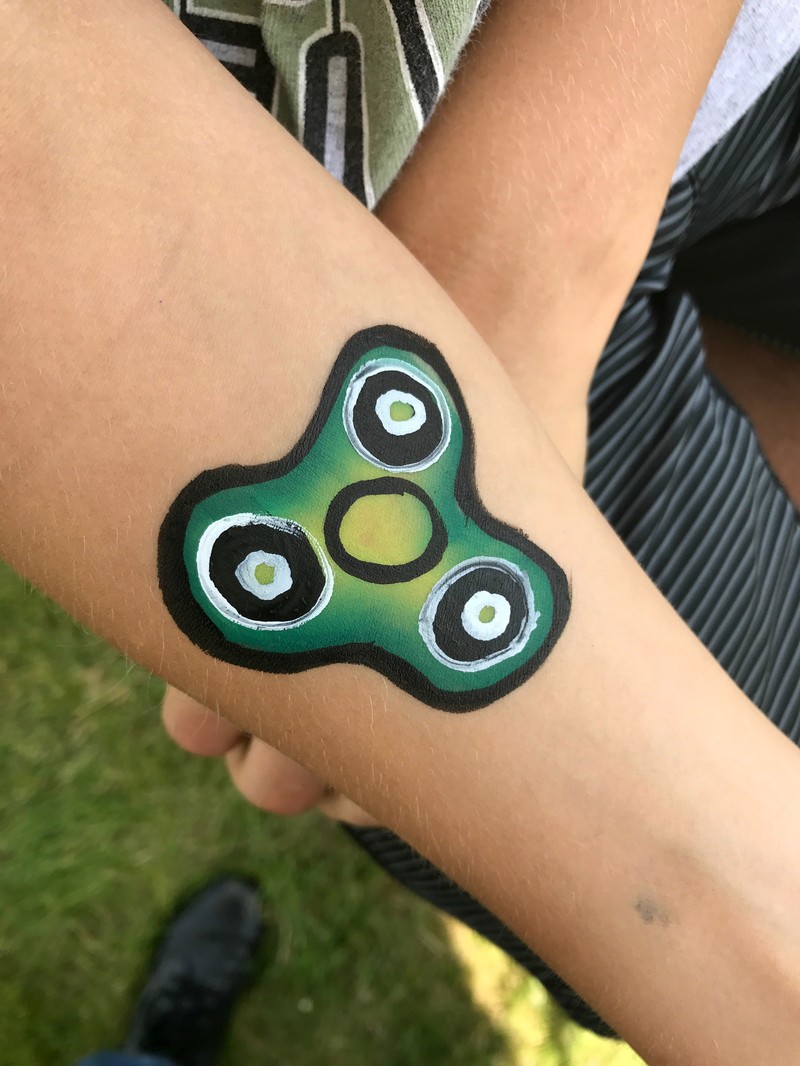800x1066 Face Painting Amp Makeup Tips Blog - Fidget Spinner Painting
