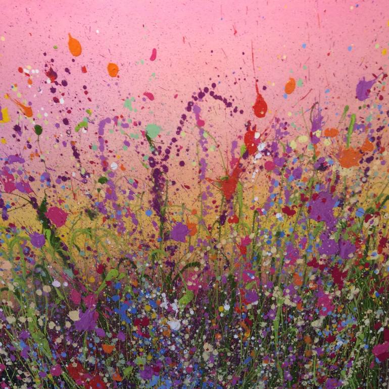 770x770 Saatchi Art Field Of Dreams Painting By Yvonne Coomber - Field Of Dreams Painting