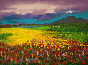 300x224 What Dreams May Come Paintings Fine Art America - Field Of Dreams Painting