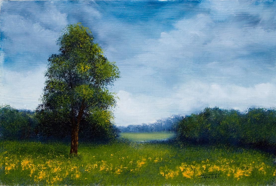 1111x748 To The Other Field Oil Painting Fine Arts Gallery - Field Painting