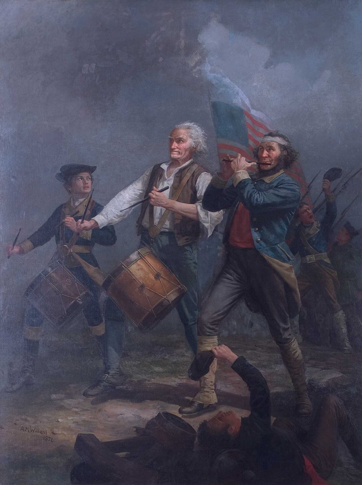1536x2057 Spirit - Fife And Drum Painting