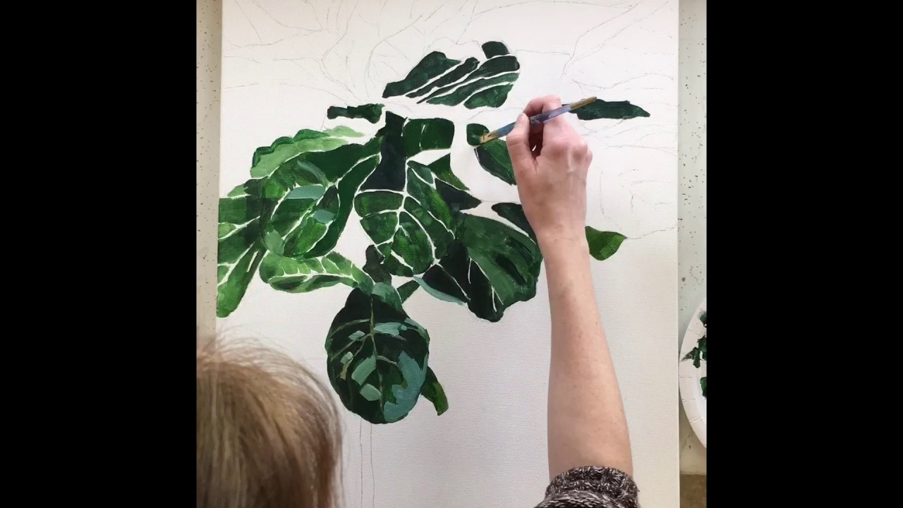 Fig Leaf Painting at Explore collection of Fig