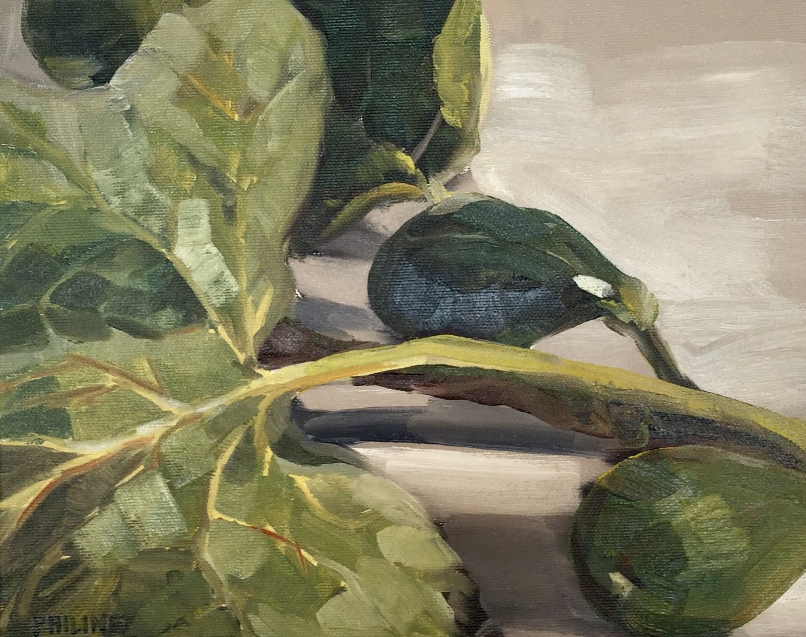 Fig Leaf Painting at Explore collection of Fig