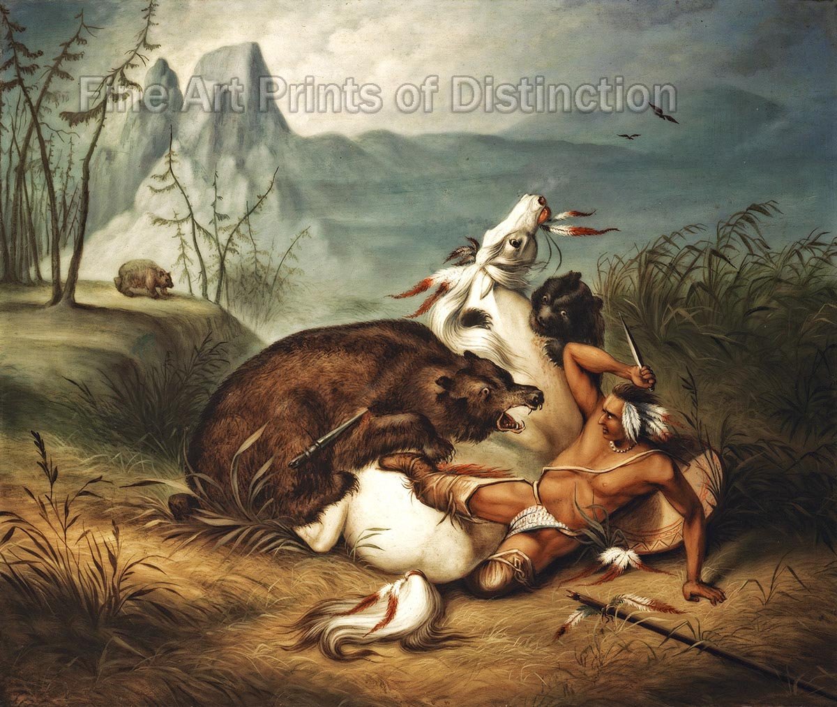 1200x1013 Woodside, John Archibald - Fight Painting