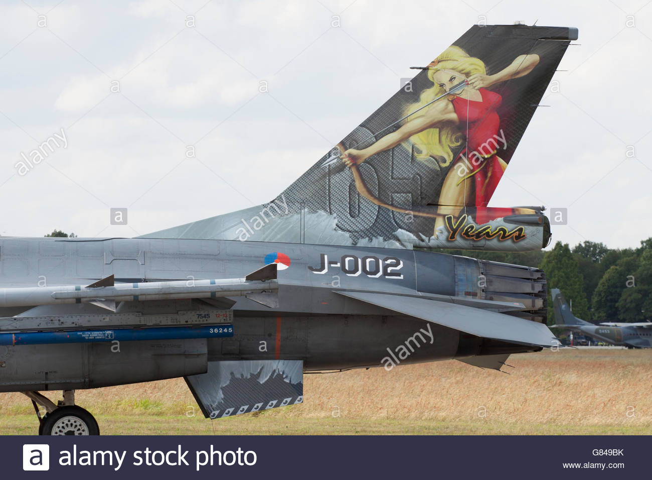 1300x956 Volkel, Netherlands - Fighter Jet Painting