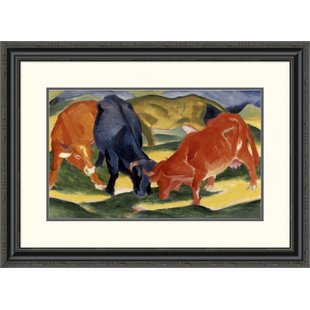 310x310 Franz Marc Framed Wayfair - Fighting Cows Painting