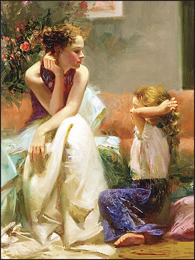 400x533 Pino Master Of Figurative Painting - Figurative Painting