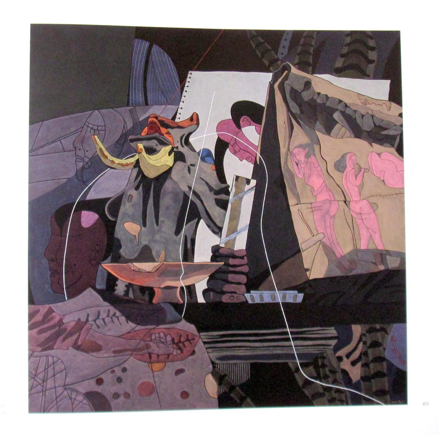 1513x1500 Figure Ground. Paintings And Drawings Of Ivan Eyre. By Ivan Eyre - Figure Ground Painting