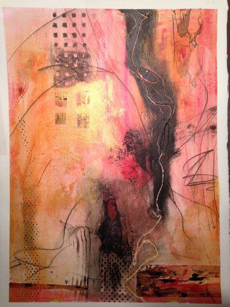 450x600 Susan Woolgar - Figure Ground Painting