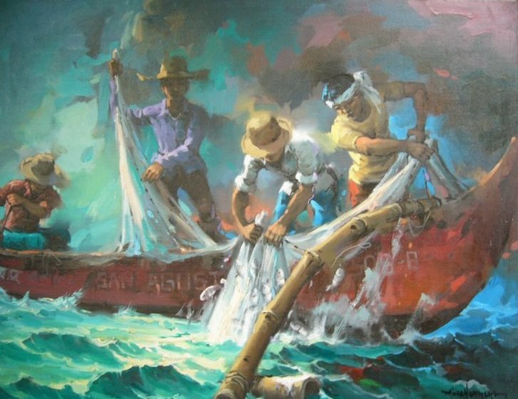 727x559 Mike Herrera Paintings - Filipino Artist Painting