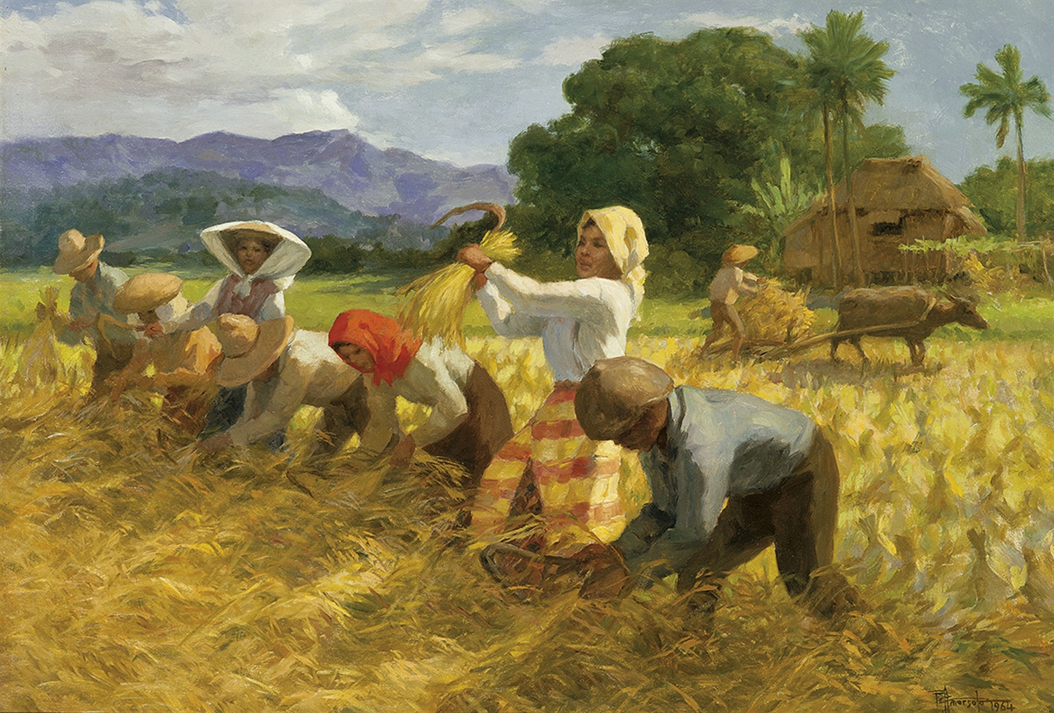 1514x1024 Fernando Amorsolo ~ Genre And Historical Painter Tutt'Art - Filipino Painting