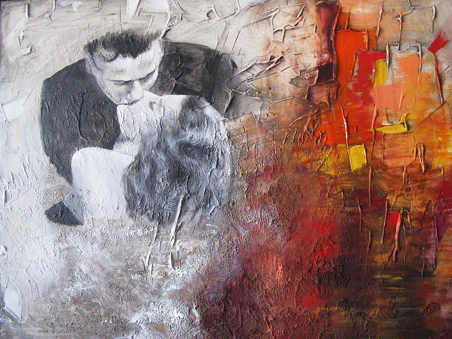 900x675 Film Noir Painting By Megi Rome - Film Noir Painting