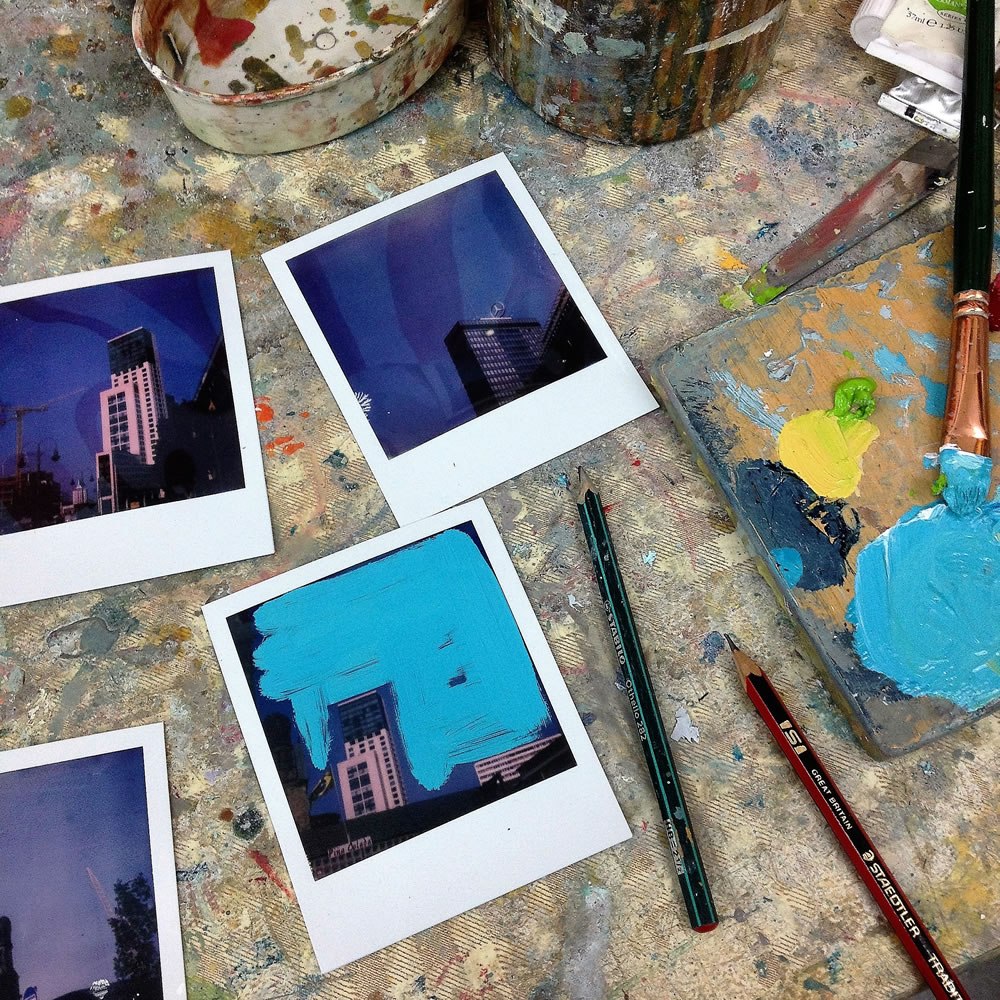 1000x1000 I Am Sarah Kudirka And This Is Why I Shoot Film Only To Paint - Film Painting