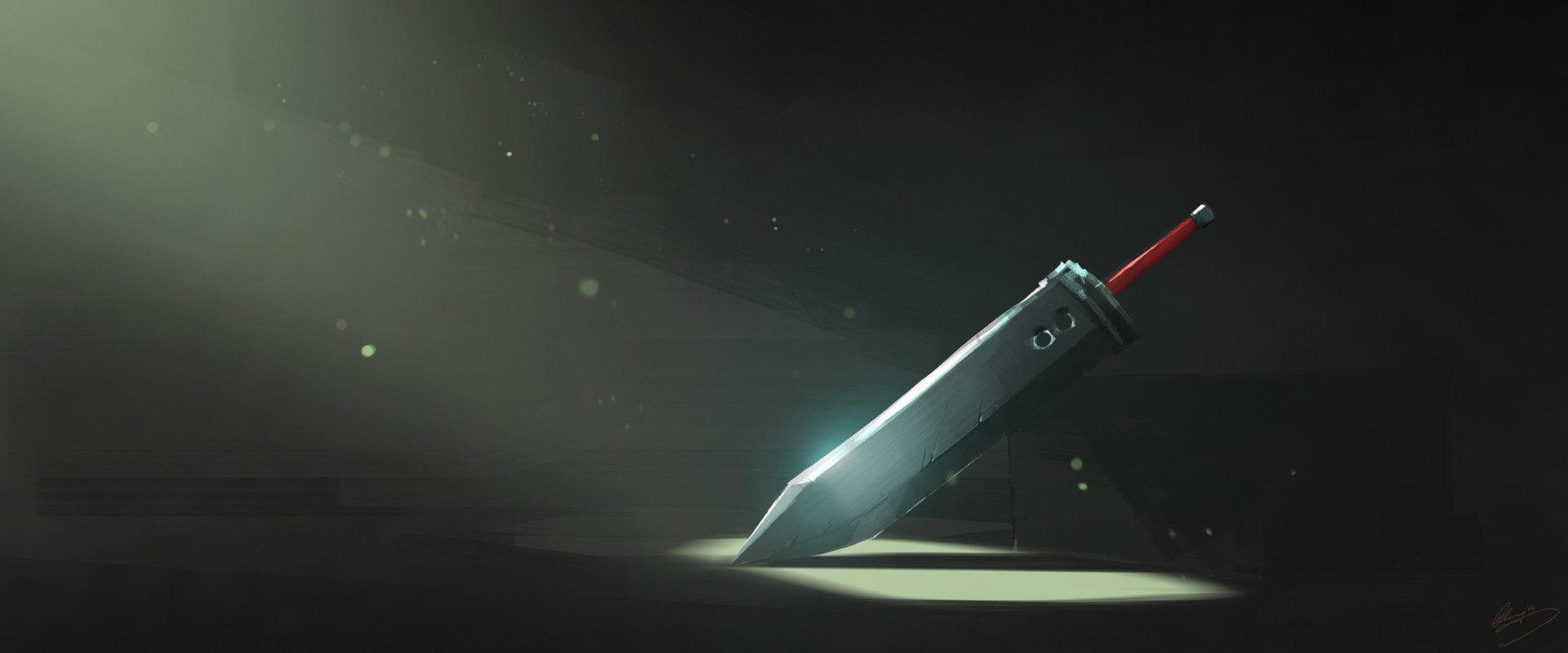 1920x800 Artstation - Final Fantasy 7 Painting