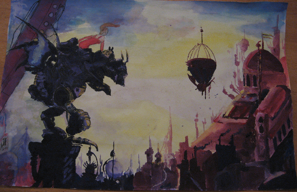 1000x648 Trkjac's Art - Final Fantasy Painting