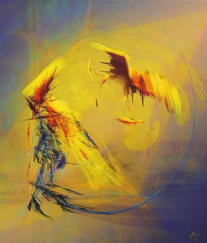 408x480 Phoenix And The Rising Sun Painted Finch Gallery - Finch Painting