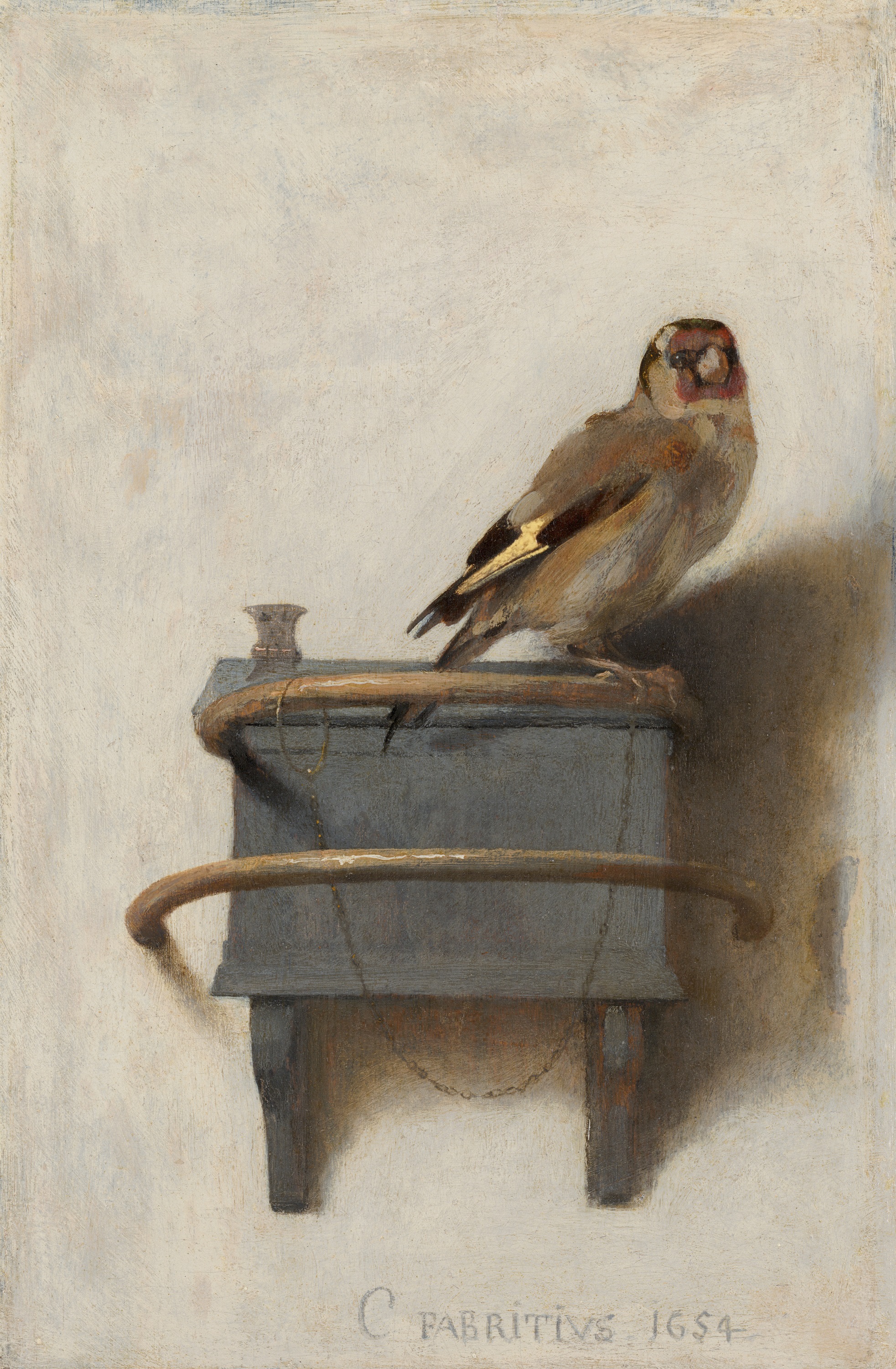 1965x3000 The Goldfinch (Painting) - Finch Painting