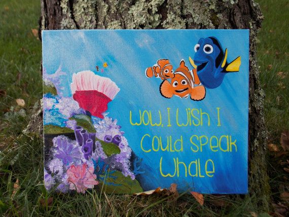 570x428 Finding Nemo - Finding Nemo Painting