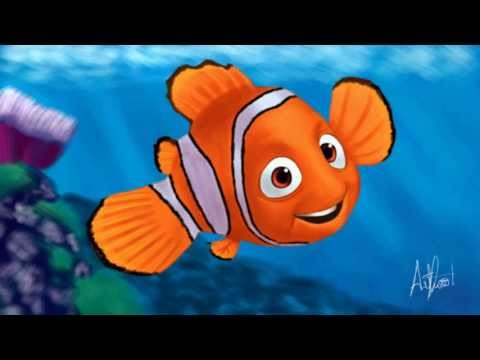 480x360 Nemo Painting - Finding Nemo Painting
