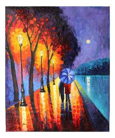 236x283 Pretty Art Painting Idea In Black, Grey, White And A Speck Of Red - Fine Art Painting Ideas