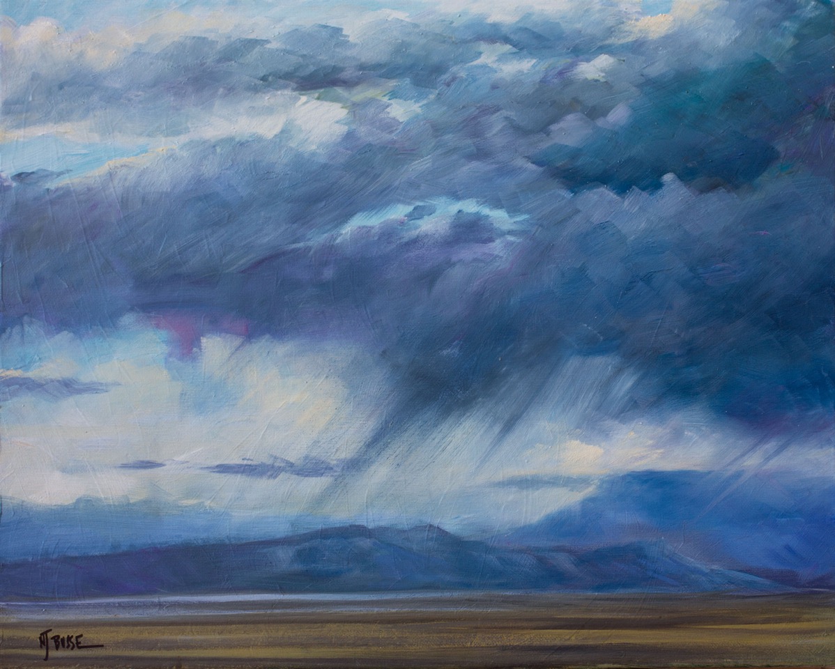 1198x960 Nj Busse Fine Art Original Western Landscape Fine Art Oil - Fine Painting Nj