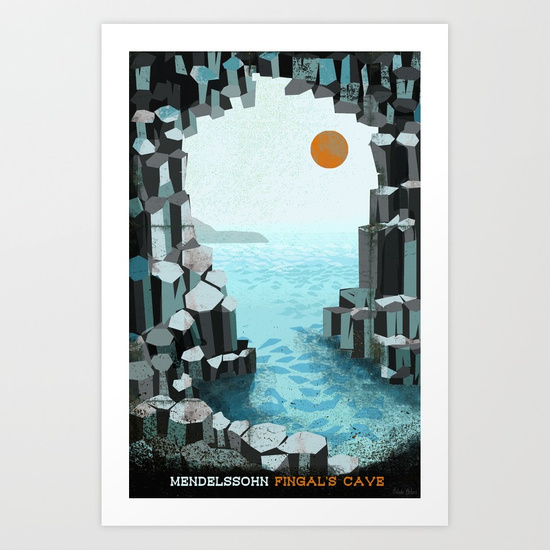 550x550 Fingal's Cave Overture - Fingals Cave Painting