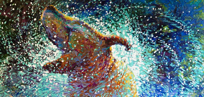 700x335 Finger Painting As Fine Art. An Interview With Iris Scott - Finger Painting