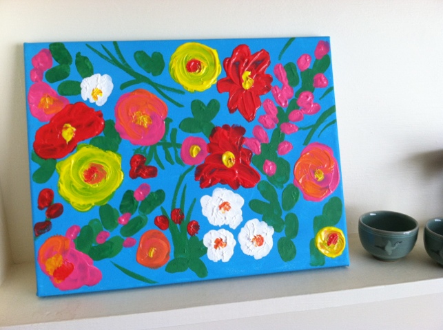 643x480 Craft Finger Painting Inspired By Lilly Toddler Activities - Finger Painting