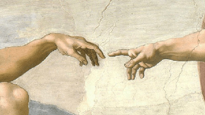 400x225 Finding The Art Within Our Own Bodies Your Classical Yourclassical - Fingers Almost Touching Painting