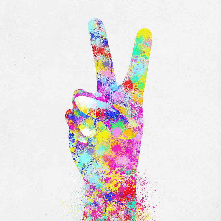 900x900 Fingers Touching Paintings Fine Art America - Fingers Touching Painting