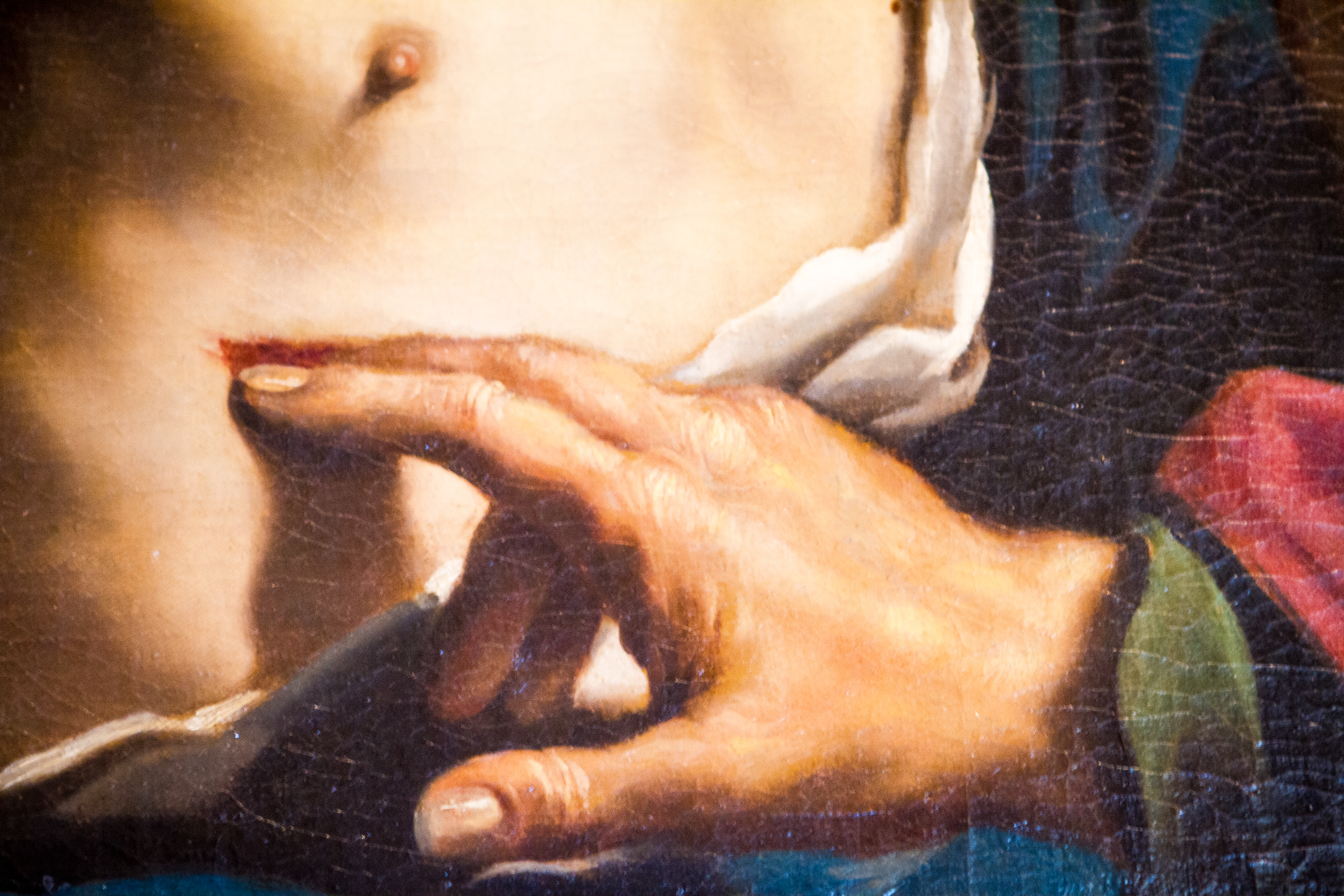 5184x3456 Sistine Chapel - Fingers Touching Painting