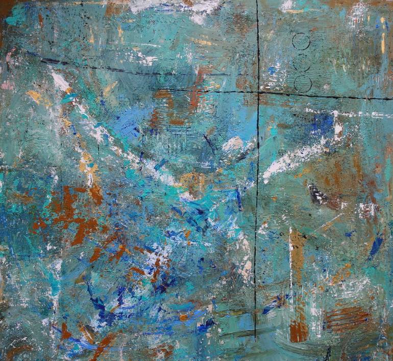 770x708 Saatchi Art Finish Line Painting By Terri Mcghee - Finish Line Painting