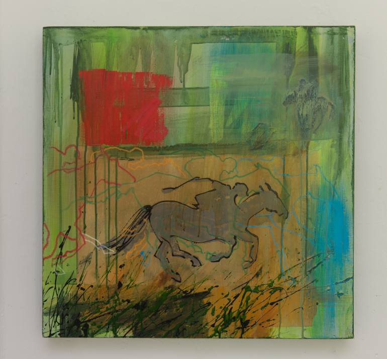 770x714 Saatchi Art The Finish Line Painting By Clare Haxby - Finish Line Painting