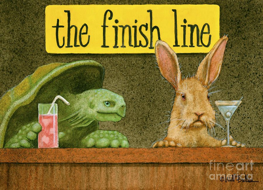 900x649 The Finish Line Canvas Print Canvas Art By Will Bullas Fine - Finish Line Painting