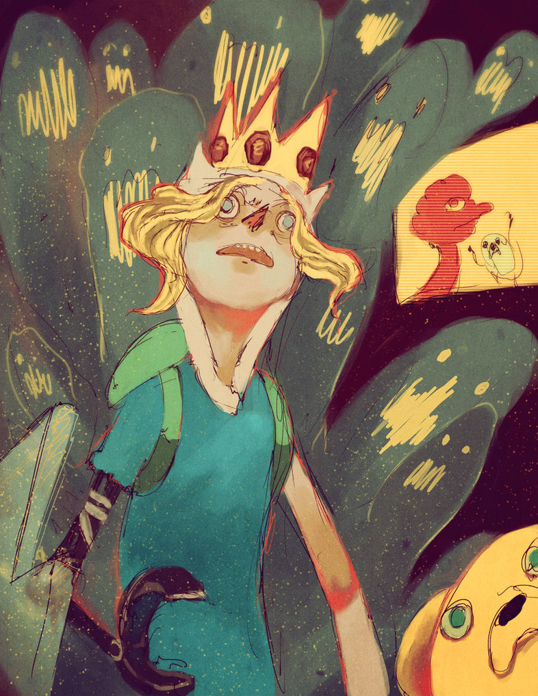 786x1017 Finn The Human By Jmfenner91 - Finn Painting
