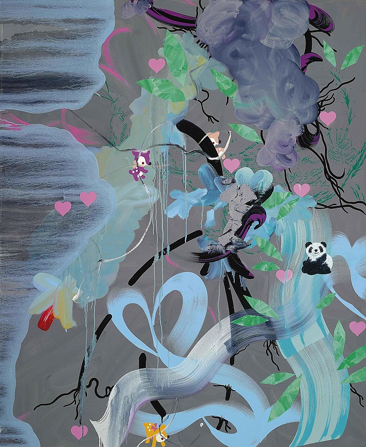 750x916 Fiona Rae Paintings Amp Artwork For Sale Fiona Rae Art Value Price - Fiona Painting