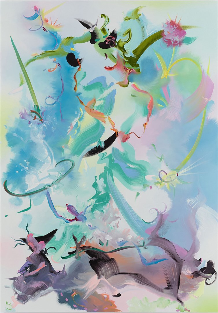 754x1080 Fiona Rae Ra She Pricked Her Finger Summer Exhibition Explorer - Fiona Painting