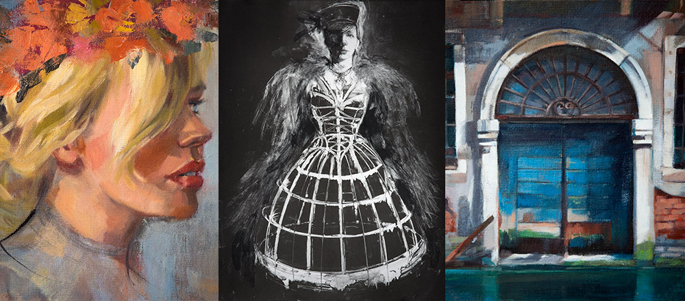 1000x440 Fiona Wilson Scottish Portrait And Figurative Artist And Printmaker - Fiona Painting