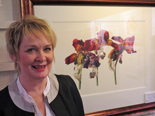 500x375 Making Mark - Fiona Painting