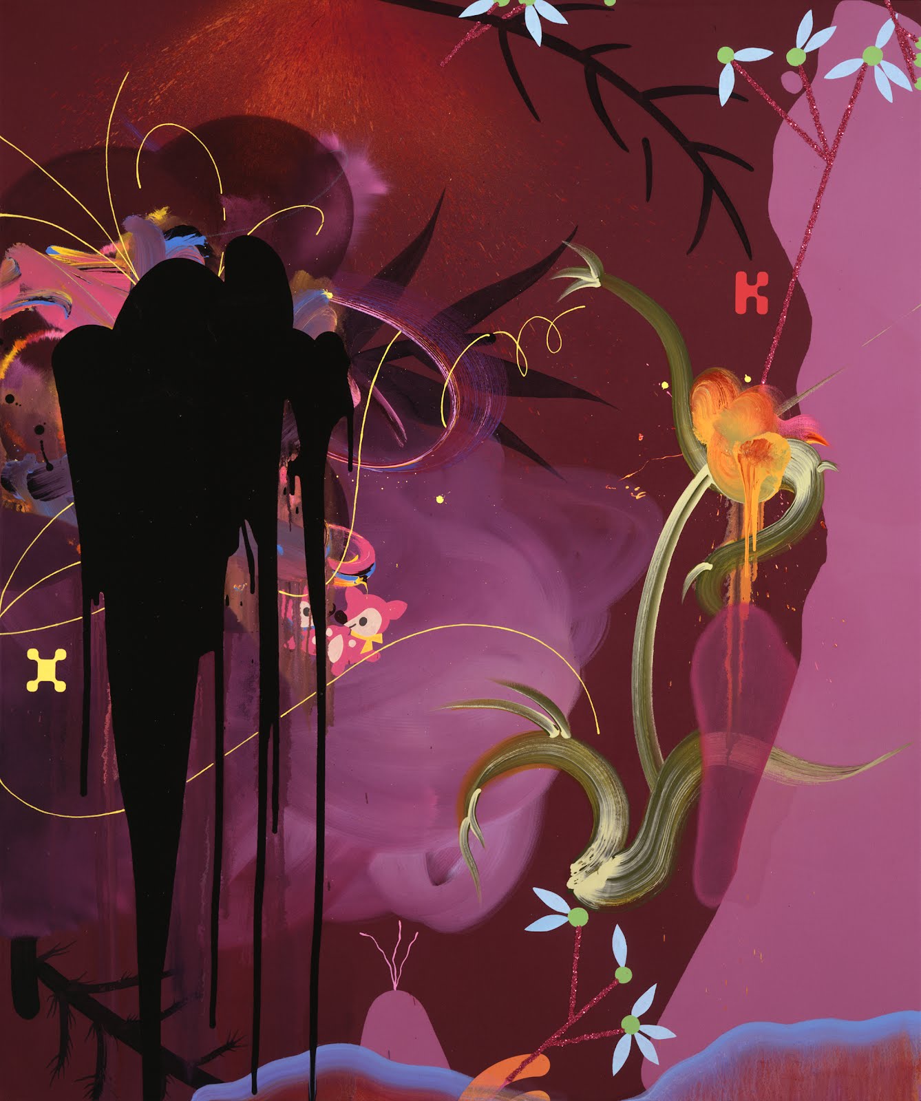 1338x1600 Premiere Display For Artist Fiona Rae - Fiona Painting