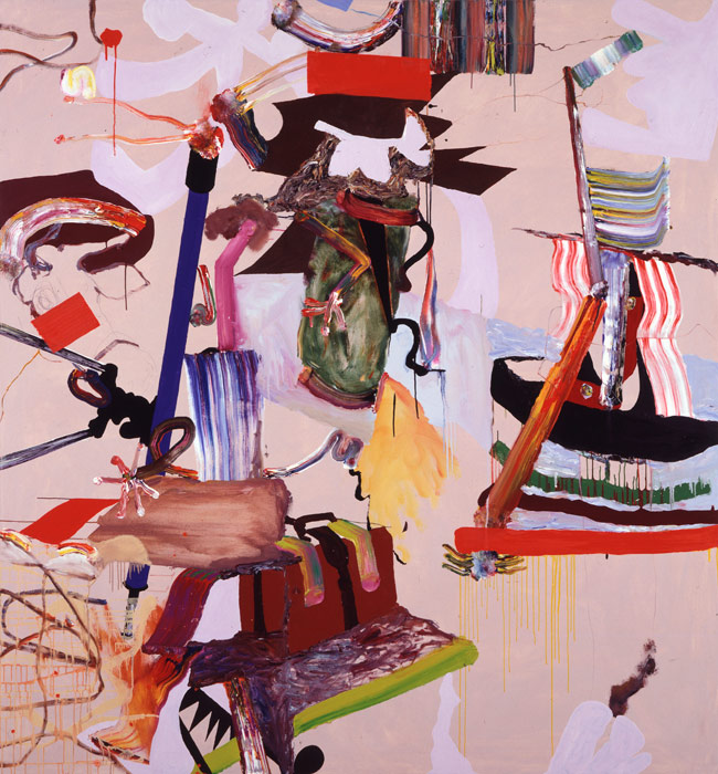 650x700 Untitled (One On Brown)fiona Rae Fiona Rae - Fiona Painting