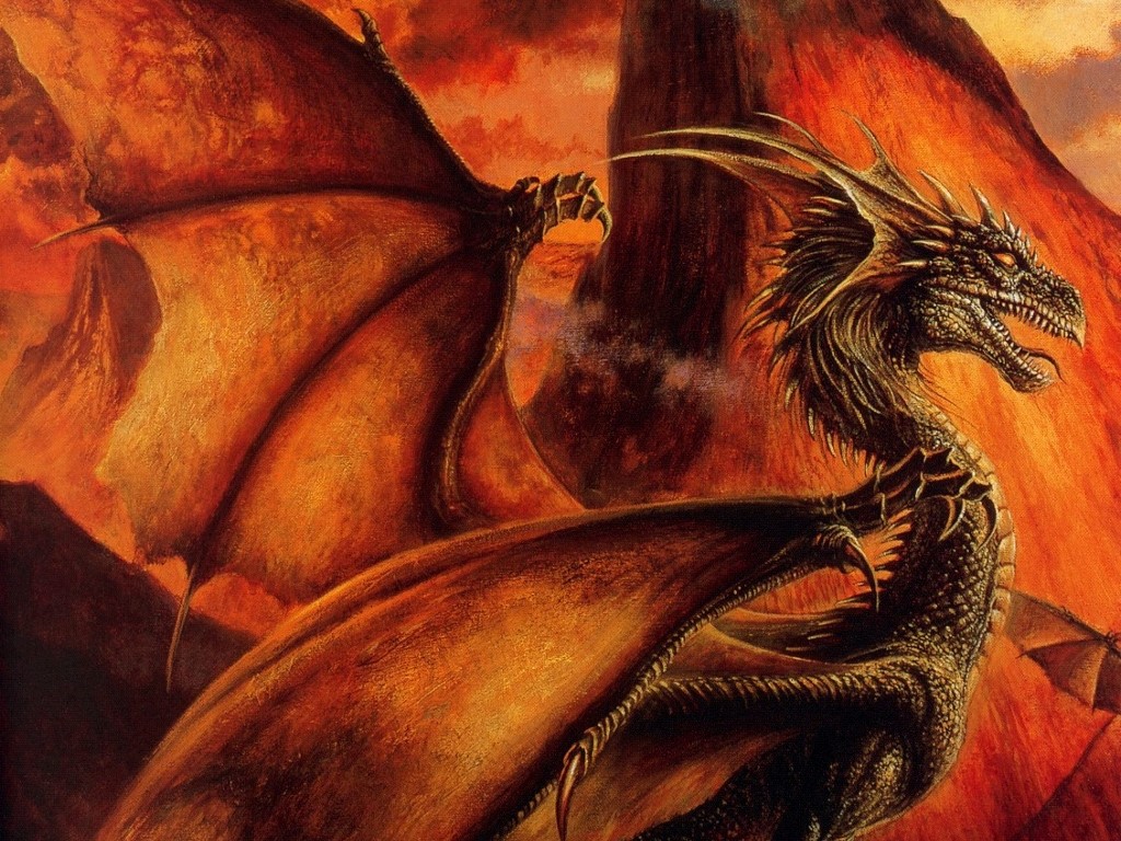1024x768 Dancing With Dragons And Other Dangerous Diversions Life - Fire Dragon Painting