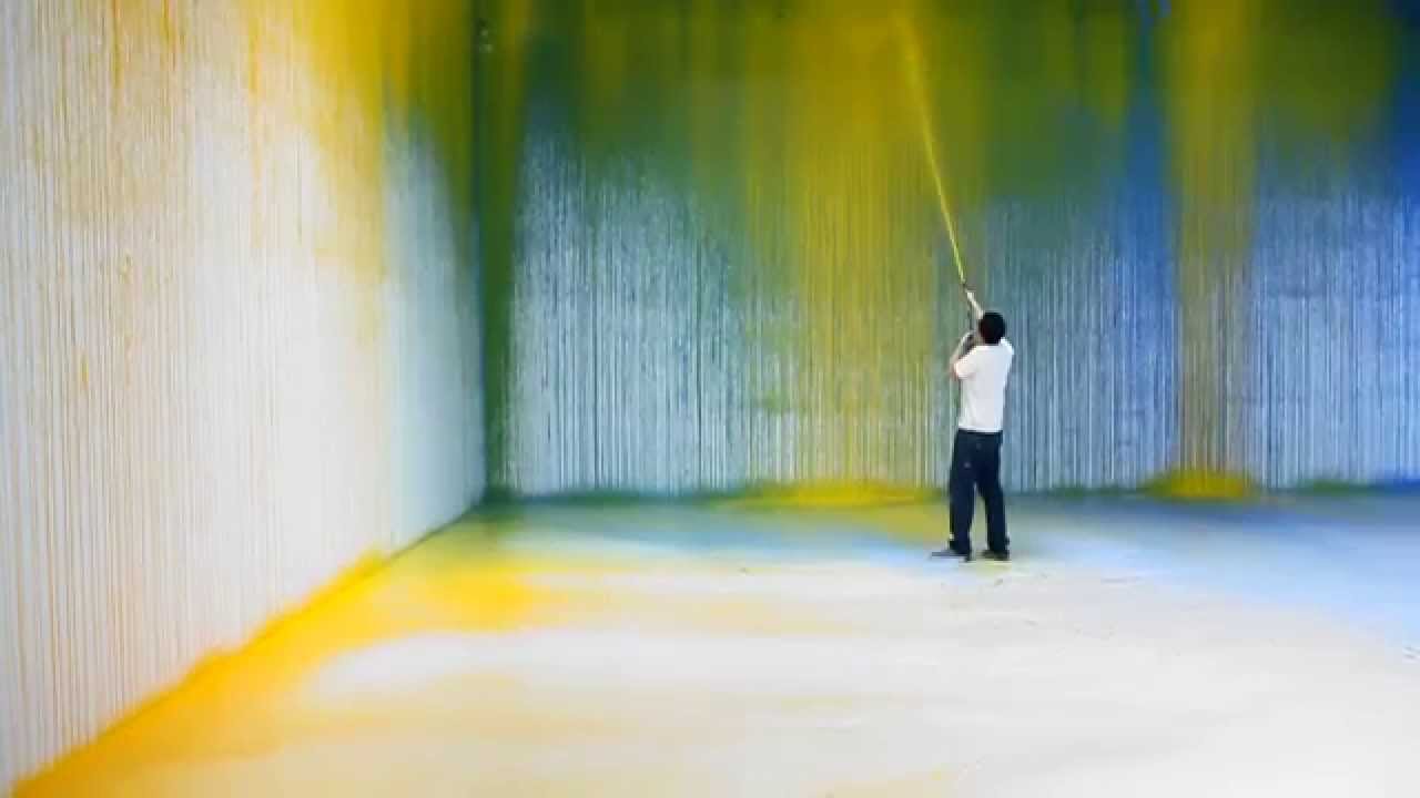 1280x720 Krink X G Shock. Spray Paint The Walls Nyc - Fire Extinguisher Painting