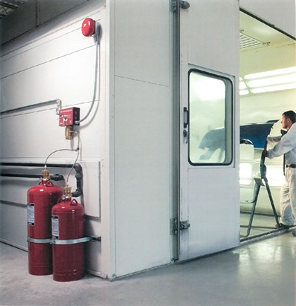 420x433 Paint Booth Fire Protection - Fire Extinguisher Painting